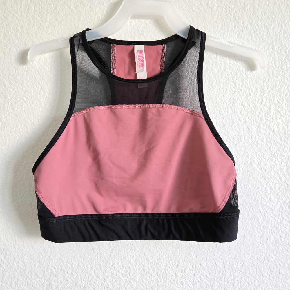 PINK  Victoria's Sports Bra Color Black/Pink Size S/P